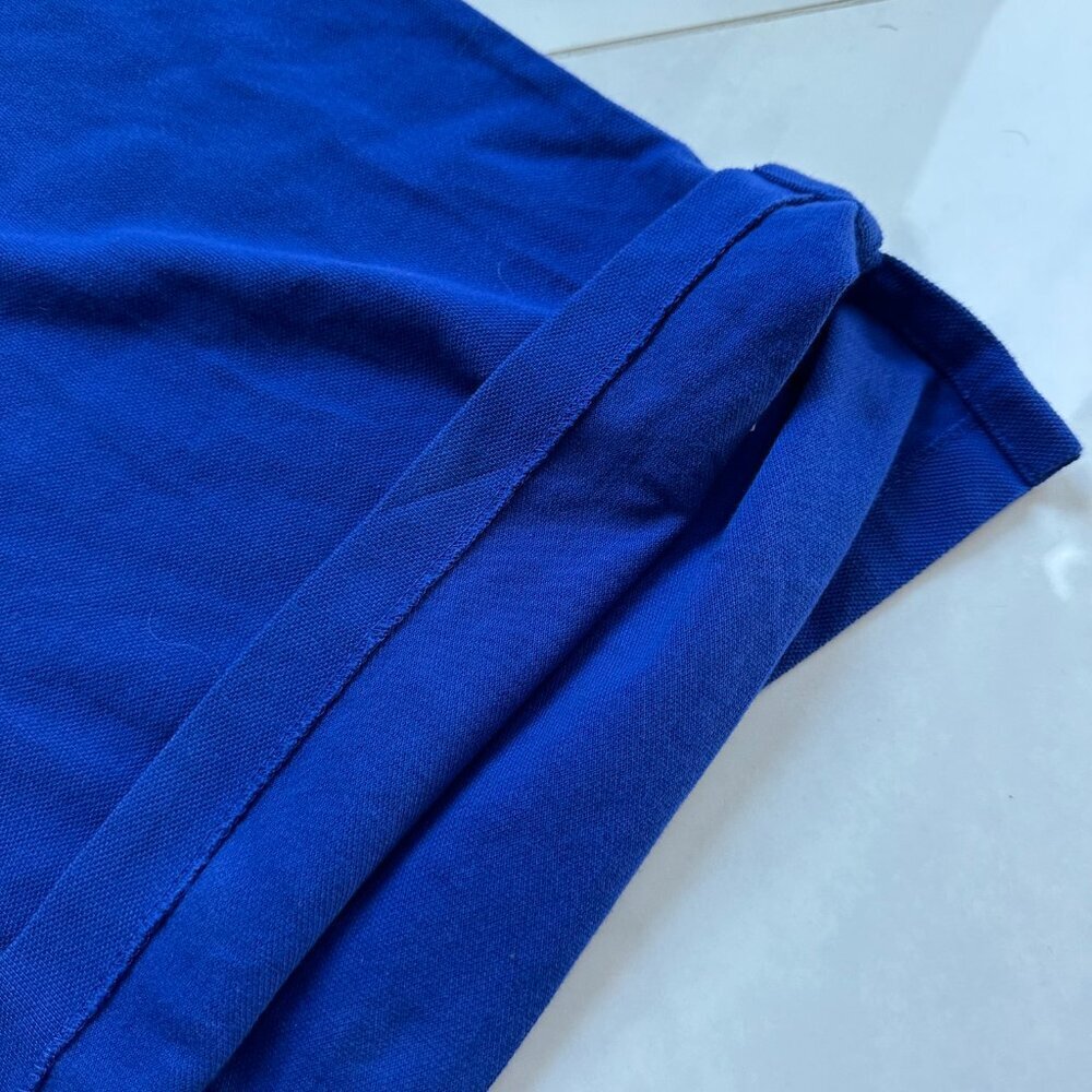 Ralph Lauren | Bear Polo Shirt | XXL | Classic Fit | Royal Blue | 100% Cotton - Picture 4 of 16